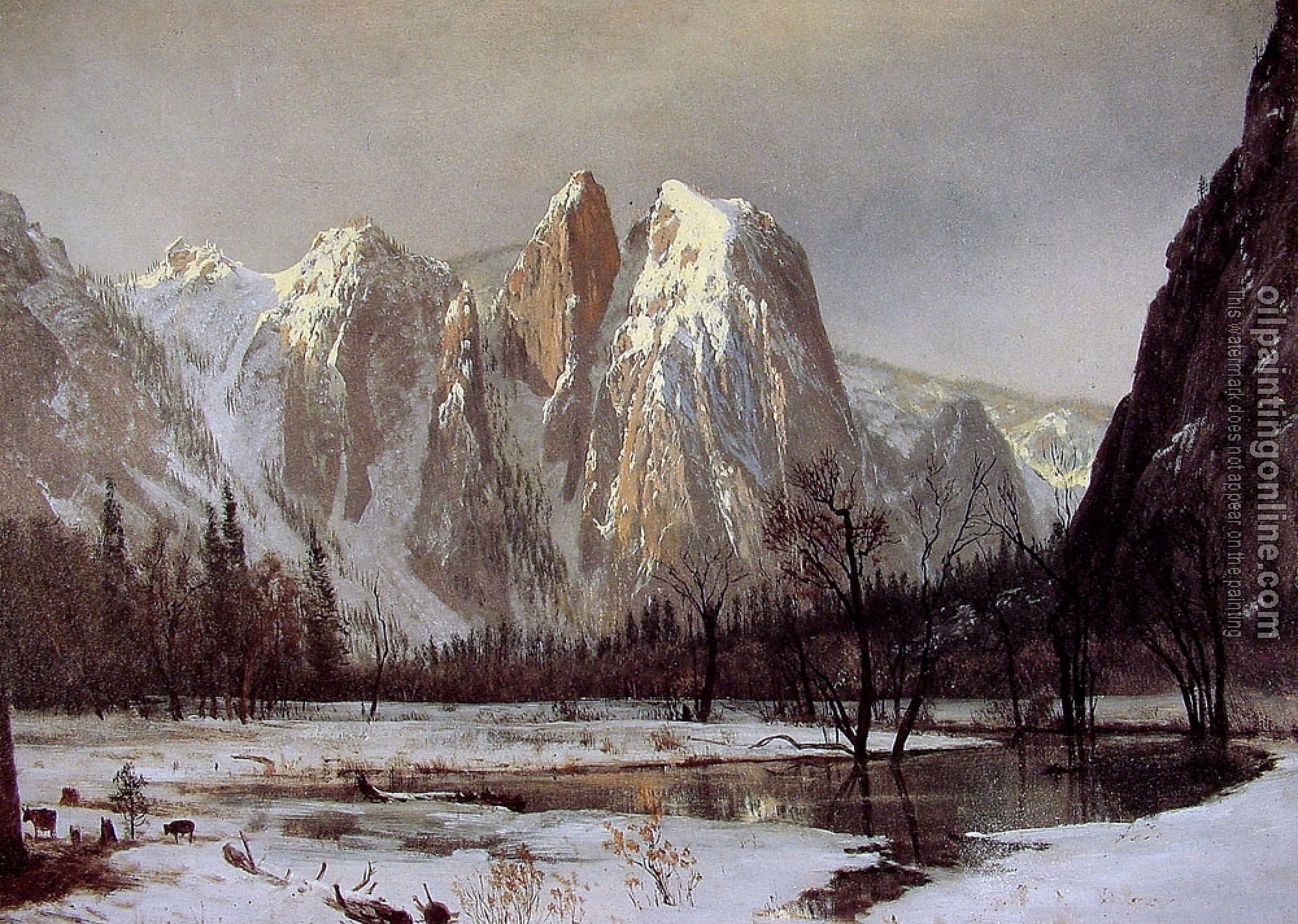 Bierstadt, Albert - Cathedral Rock